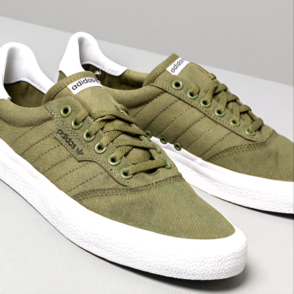 Adidas Green 3MC 'Olive Strata Gum' Sneakers